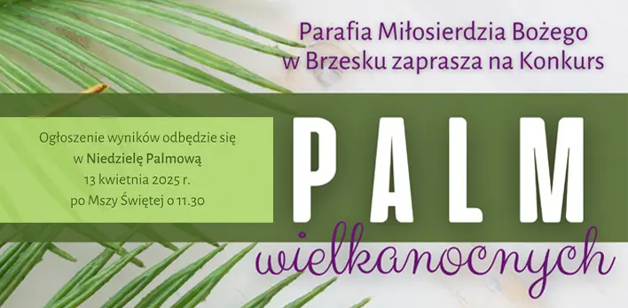 Konkurs Palm Wielkanocnych 2025